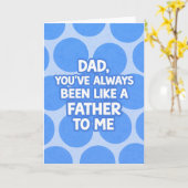 Carte Father (Fleur jaune)