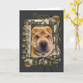 Carte Fathers Day (Fleur jaune)