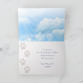 Carte Fathers Day Dachshund Custom Message (Intérieur)