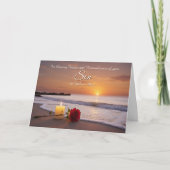 Carte Fathers Sympathy Remembrance of Son Memorial  (Devant)