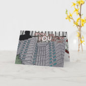 Carte Fatigué de la prison encore ? Mlle You Card (Fleur jaune)