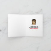 Carte Fatigué et endormi, une grande blague (Intérieur)