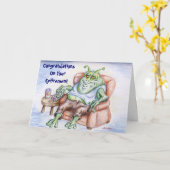 Carte Fatigué et retiré (Fleur jaune)