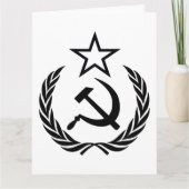 Carte Faucille Et Marteau, URSS, CCCP, Communisme (Devant)