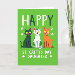Carte Fausse Or Fille de la Saint-Caty