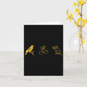 Carte Fauteuil Expert Merch Funny Fauteuil Expert (Fleur jaune)
