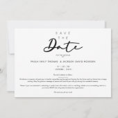 Carte Faux d'or Noël Mr & Mrs Noël (Dos)