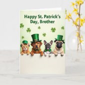 Carte Faux Gold Holiday Friends Card (Fleur jaune)