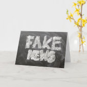 Carte Faux News Anniversaire (Fleur jaune)