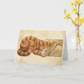 Carte Favoris dans le pot (Fleur jaune)