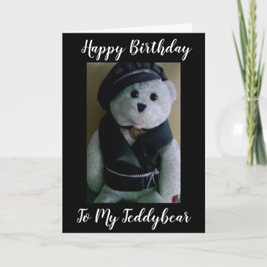CARTE **FAVORITE CUDDLER & NOUNOURS** JEUX ANNIVERSAIRE (Devant)