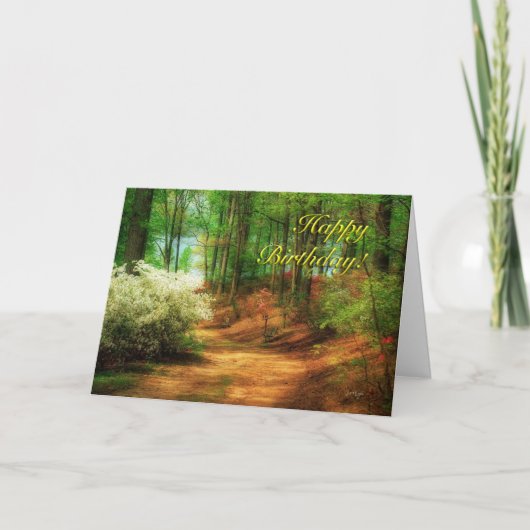 Carte Favorite Path - Birthday Card (Devant)