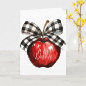 Carte Favorite Teacher Greeting Card (Fleur jaune)