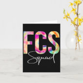 Carte Fcs Squad Tie Dye Back To School Women Appreciatio (Fleur jaune)