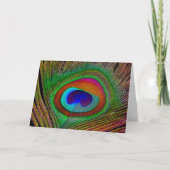 Carte Feather Vibrant Copper (Devant)