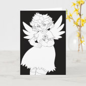 Carte Fée (Fleur jaune)