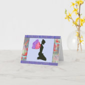 Carte Fée à ailes fleuries (Fleur jaune)