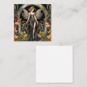 Carte Fée Art Déco gothique (Devant / Derrière)