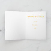 Carte Fée Bleue Joyeux Anniversaire (Intérieur)
