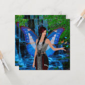 Carte Fée de cascade (Devant/Arrière en situation)