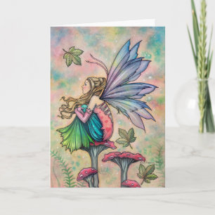 Carte Fée de contemplation silencieuse Art par Molly Har