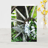 Carte Fée de jardin (Fleur jaune)