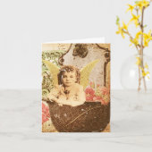 Carte Fée de jardin (Fleur jaune)