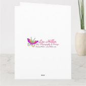 Carte Fée de la prune en sucre bijou (Dos)