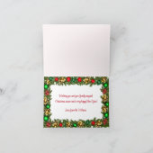 Carte Fée de Noël pour bébé à peau Brown (Intérieur)