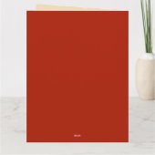 Carte Fée de Noël victorienne annonçant de la musique (Dos)