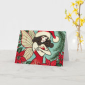 Carte Fée de Yule (Fleur jaune)