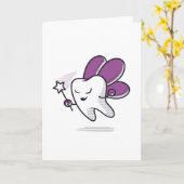 Carte Fée des dents (Fleur jaune)