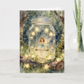 Carte Fée Enchantée Thème | Pensant à Vous (Devant)