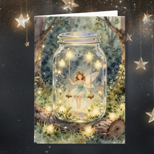 Carte Fée Enchantée Thème | Pensant à Vous