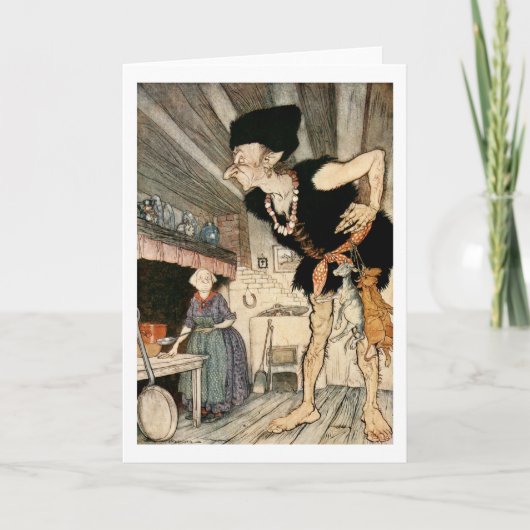 Carte Fee-fi-fo-fum, je sens le sang d'un Anglais (Devant)