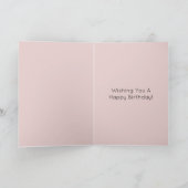 Carte Fée Hérisson aux Fleurs Anniversaire (Intérieur)