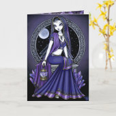 Carte Fée "Kami" Purple Moon Sari (Fleur jaune)