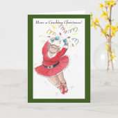 Carte Fée Noël Cracing (Fleur jaune)