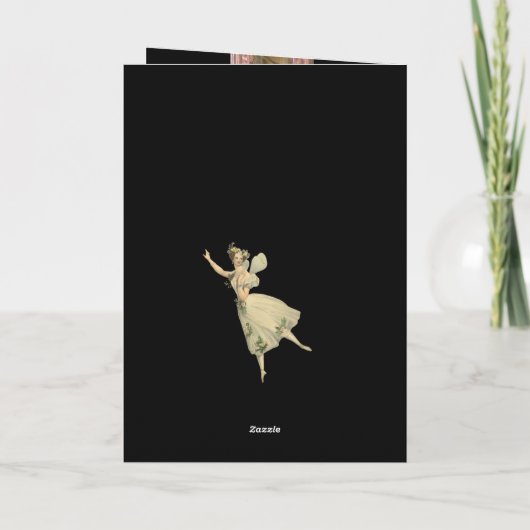 Carte Fée Rappel de Noël   (Dos)