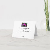 Carte Fée rose d'ombre d'oléandre (Dos)