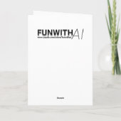 Carte Fée vintage et champignons Joyeux anniversaire (Dos)