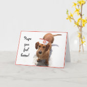 Carte Féel better (Fleur jaune)