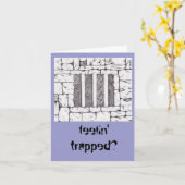 Carte feelin emprisonné ? (Fleur jaune)