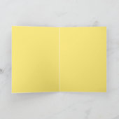 Carte Feel'n Beeachy - Funny Bee Beach Greeting Card (Intérieur)