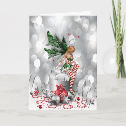 Carte Féerie de Noël (Devant)