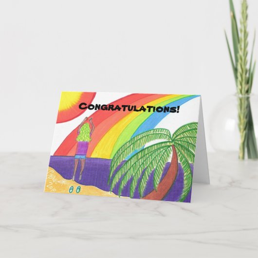 Carte Félicitation ! (Devant)