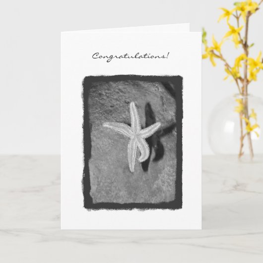 Carte Félicitation ! (Fleur jaune)