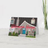 Carte Félicitation pour une nouvelle maison (Devant)