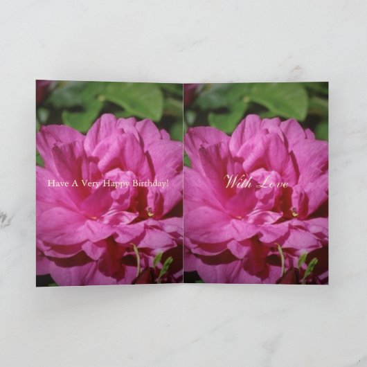 Carte Félicitations (Intérieur)