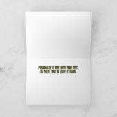 Carte Félicitations ! (Intérieur)